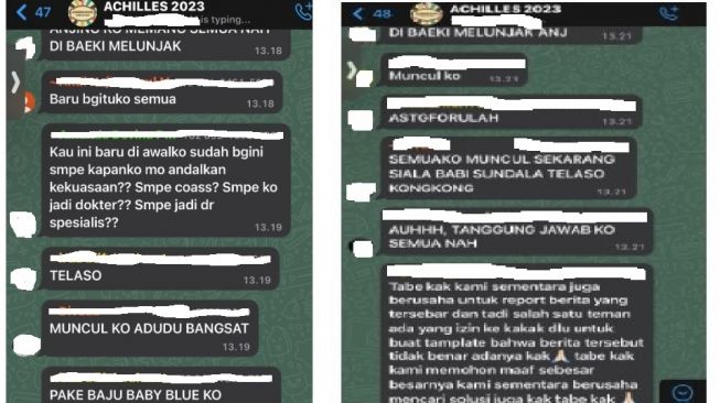 Viral Mahasiswa Kedokteran Unismuh Makassar Diancam: Pakai Baju Baby Blue Selamanya