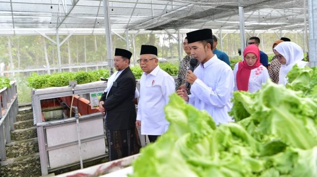 Wapres Beberkan Cara Pesantren Kontribusi ke Perekonomian