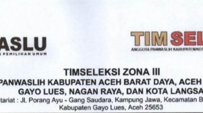 Tim Seleksi Zona III Calon Panwaslih Dinilai tidak Profesional