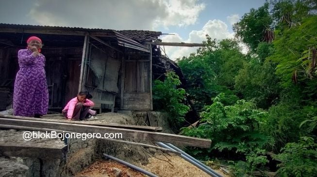 5 Rumah di Kedungadem, Bojonegoro Terancam Longsor, 1 Rumah Rusak