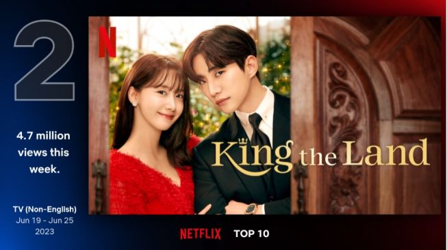 Meskipun Tuai Kritik, Drama 'King the Land' Berada di Peringkat Kedua Netflix