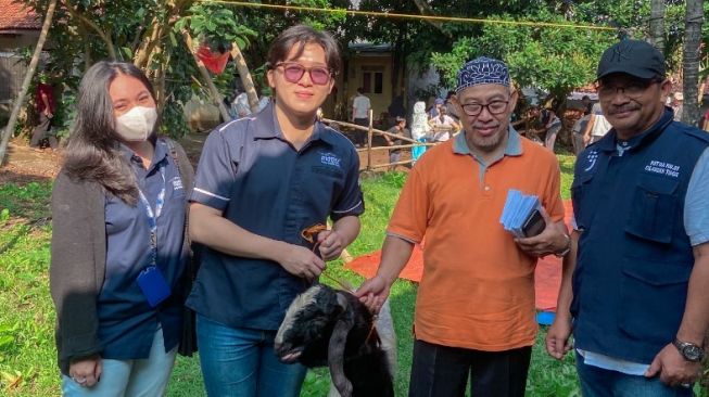 Matrix NAP Info Sumbangsih Kambing Kurban untuk Yayasan Al Maarif Bina Bersama