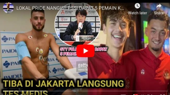 CEK FAKTA: 5 Pemain Keturunan Merapat ke Timnas Indonesia untuk Piala Dunia U-17, Sekarang Lagi Cek Medis