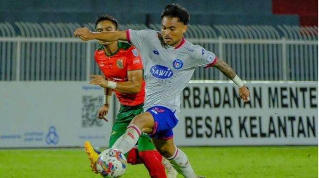 Momen Saddil Ramdani Acak-acak PSM Makassar, Hattrick Assist Bawa Sabah FC Pesta Gol di I Wayan Dipta!