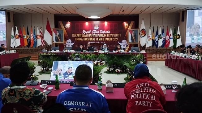 KPU RI Tetapkan DPT Pemilu 2024 Capai 204 Juta Lebih