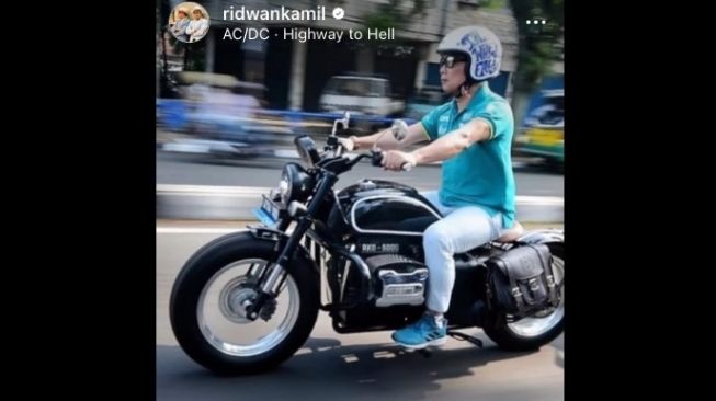 Gubernur Jabar Ridwan Kamil Geber Moge, Jelas Irit Karena Tidak Menenggak Bensin