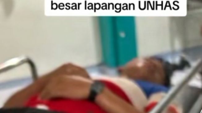 Viral Pengendara Jatuh Mengaku Tabrak Makhluk Hitam Tinggi Besar di Kampus Unhas