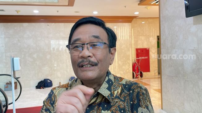 Chairman of the PDIP DPP Djarot Syaiful Hidayat.  (Suara.com/Novian)