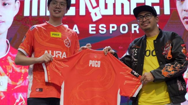 Bersiap Hadapi Season Selanjutnya, Poco dan Aura Perkenalkan Line Up Pro-Player Terbaru Aura Esports