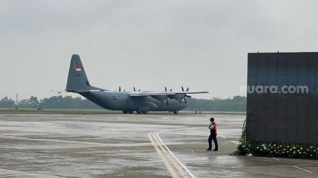 Menhan Prabowo: Pembelian C-130 J Super Hercules Sesuai Ekspetasi