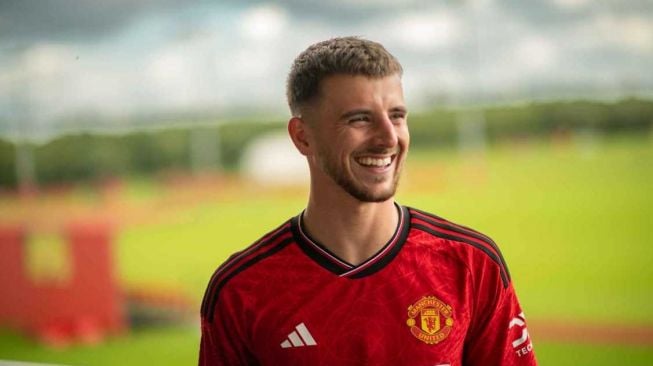 Mason Mount resmi bergabung dengan Manchester United. [Dok. Manchester United]