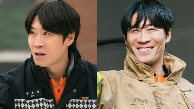 Jadi Seorang Pemadam Kebakaran, Ini 6 Potret Jin Sun Kyu di Drama The Uncanny Counter 2