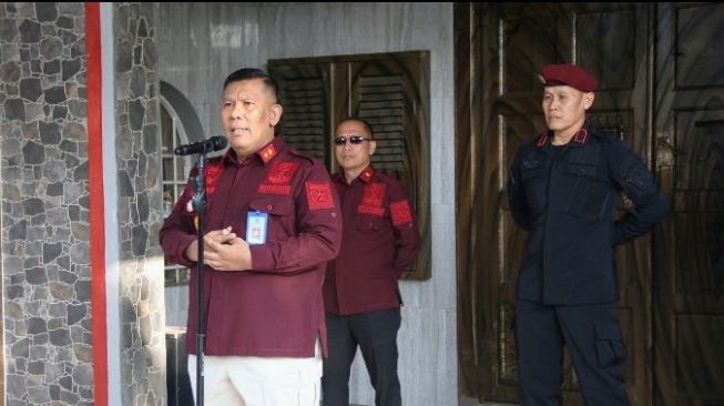 Kakanwil Kemenkumham Jabar Pimpin Apel Pagi di Lapas Cirebon 