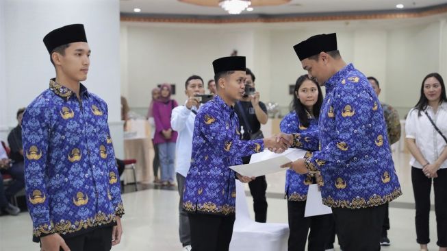 Potret Bintang Bulu Tangkis Tanah Air Dilantik  Jadi PNS (Instagram/@badmintan.ina)