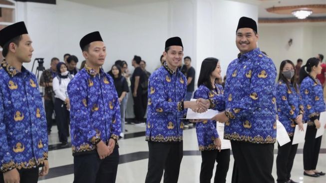 Potret Bintang Bulu Tangkis Tanah Air Dilantik  Jadi PNS (Instagram/@badmintan.ina)