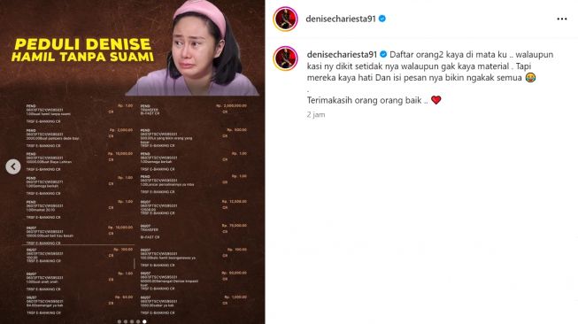 Denise Chariesta (Instagram/@denisechariesta91)