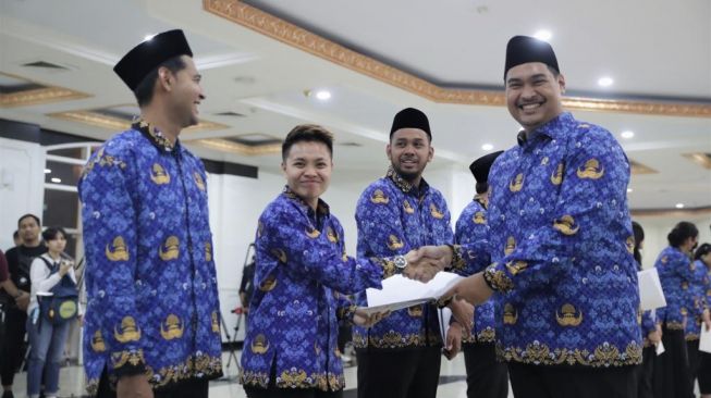 Potret Bintang Bulu Tangkis Tanah Air Dilantik  Jadi PNS (Instagram/@badmintan.ina)