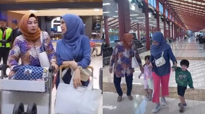 Potret Amy Qanita dan Ibunda Jeje Govinda Liburan Bareng di Singapura (Instagram/@amy_r_qanita)