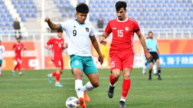 Hokky Caraka saat berlaga bersama Timnas U-20 di Piala Asia U-20 (pssi.org)