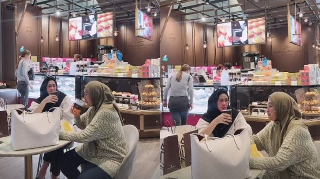 Potret Amy Qanita dan Ibunda Jeje Govinda Liburan Bareng di Singapura (Instagram/@amy_r_qanita)