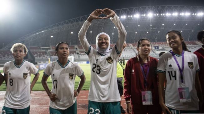 Hantam Kamboja 5-0, Timnas Putri Indonesia ke Semifinal Piala AFF U-19 Putri 2023