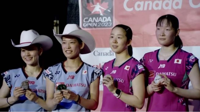 Podium Juara Canada Open 2023, Jepang Juara Umum!