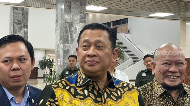 Wakil Ketua Umum DPP Partai Golkar Bambang Soesatyo atau Bamsoet. (Suara.com/Novian)