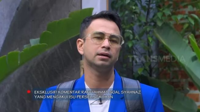 Raffi Ahmad Sebut Perselingkuhan Syahnaz Sebagai Musibah, Netizen Murka: RT Orang Hancur Gegara Adek Lu