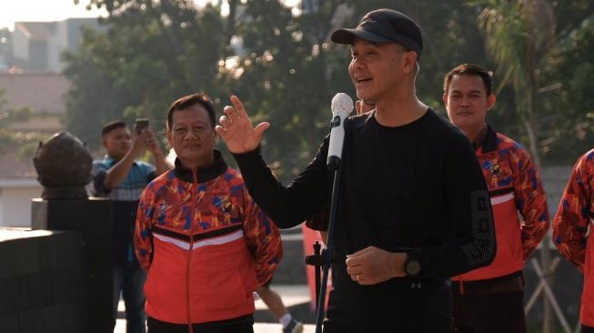 Ikut Pornas Korpri XVI Tahun 2023, Ganjar Minta Kontingen Jawa Tengah Bertanding Sportif