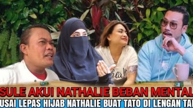 Denny Sumargo syok melihat Nathalie Hoslcher lepas hijab dan tato lengan (YouTube/Vemi Liar)