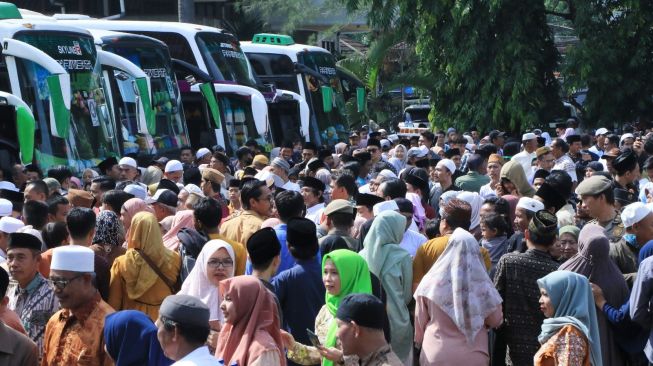 Ratusan Jemaah Haji asal Kabupaten Serang Tiba di Tanah Air