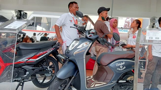 Ragam kendaraan Honda bertransmisi matik jadi salah satu primadona Astra Honda dalam acara JFK [PT WMS].