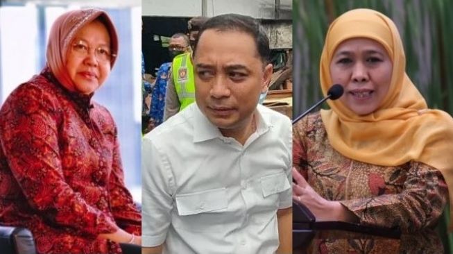 Tri Rismaharini dan Eri Cahyadi Bisa Jadi Penantang Serius Khofifah di Pilgub Jatim