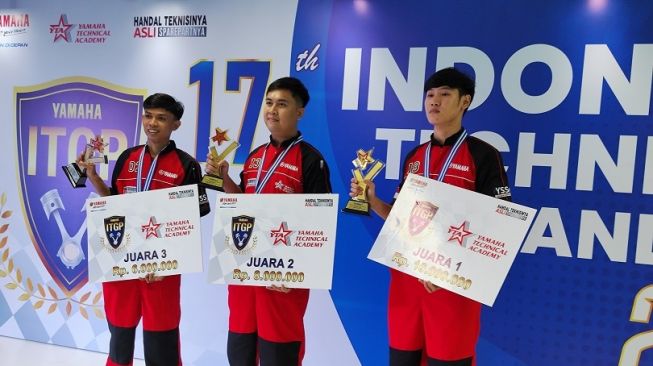 Para juara Indonesia Technician Grand Prix atau ITGP 2023, juara 1 berangkat ke Jepang mewakili Indonesia [