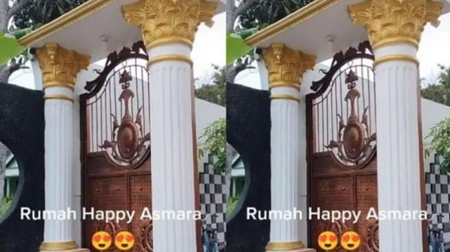 Potret Rumah Happy Asmara. (TikTok/erningdwi)