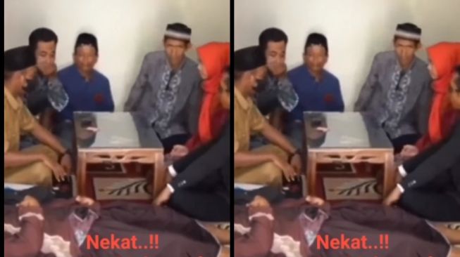 Suami Sakit Stroke Digotong dan Saksikan Istri Nikah Lagi, Cuma Konten?