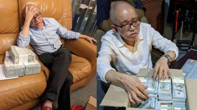 Sosok Don Adam, Viral Foto Bareng Tumpukan Uang Dolar Diduga Terkait Korupsi BTS