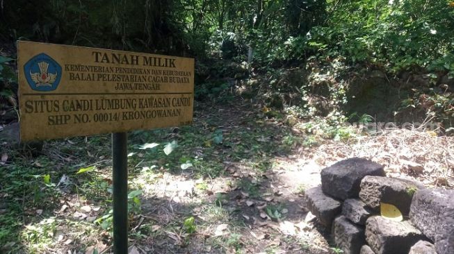 Lokasi asli berdirinya Candi Lumbung di Dusun Candipos, Desa Sengi, Kecamatan Dukun, Magelang. (Suara.com/ Angga Haksoro Ardhi)