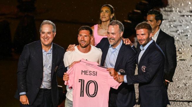 Resmi Diperkenalkan, Lionel Messi Siap Bantu Inter Miami Lepas dari Keterpurukan