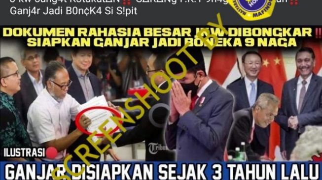 CEK FAKTA: Sejak 3 Tahun Lalu, Ganjar Disiapkan untuk Ubah IKN Jadi Pangkalan Militer China