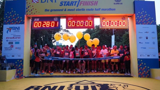 BNI-UI Half Marathon 2023 Kampanyekan Gaya Hidup Sehat dan Ramah Lingkungan