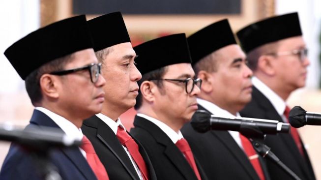 Jokowi Lantik Budi Arie Setiadi Sebagai Menkominfo Dan Lima Wamen Di Istana