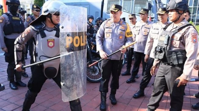 Potensi Kericuhan Pemilu 2024, Polres Gresik Siapkan Pengamanan