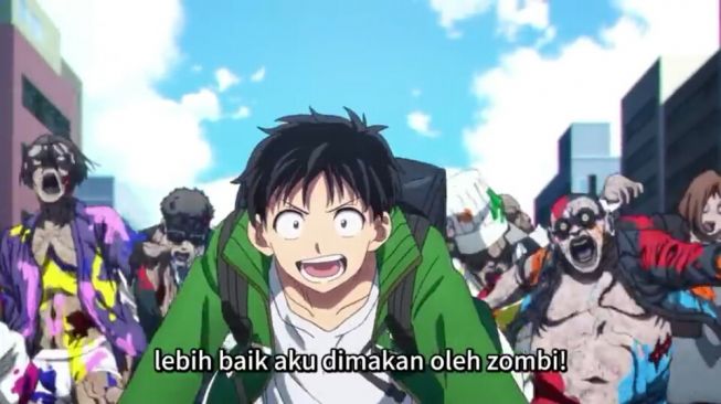 Anime Zom 100: Bucket List of The Dead, Curhatan Pegawai Overwork?