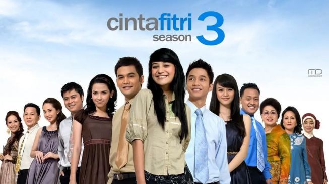 Poster sinetron Cinta Fitri. [MD Entertainment]