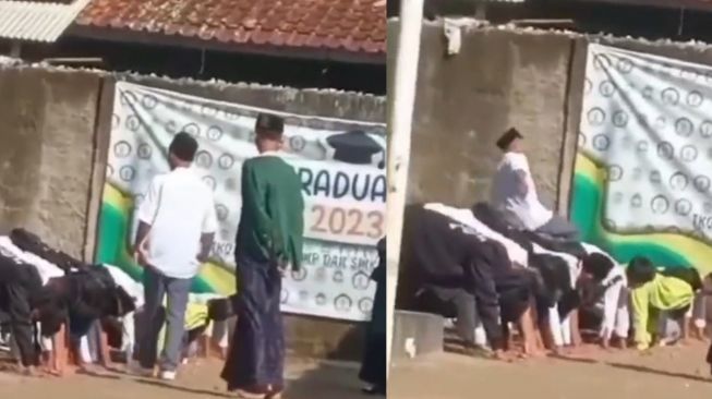 Detik-detik Video yang Diduga Aksi Perpeloncoan Siswa SMP saat MPLS di Cianjur