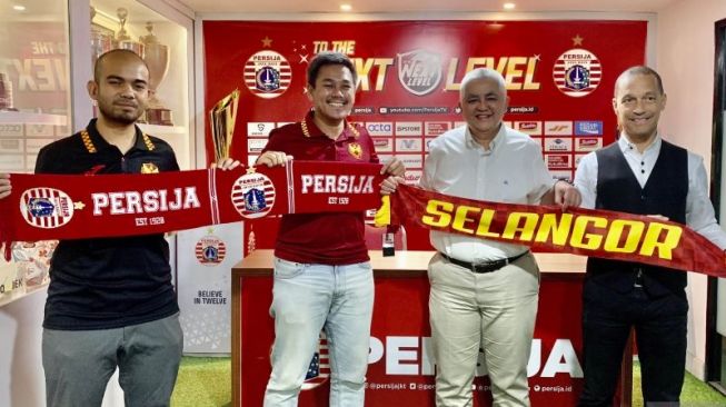 Persija Jakarta Buka Peluang Kerja Sama dengan Selangor FC