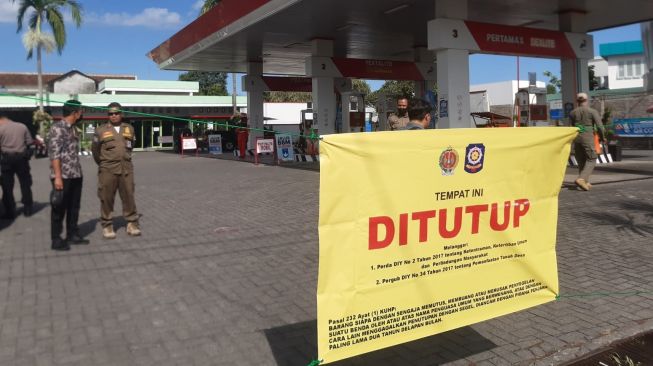 SPBU di Jalan Palagan Disegel, Pertamina Bekukan Pengiriman BBM