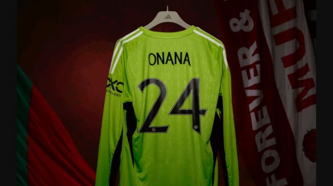 Jersey Andre Onana di Manchester United. [doc. MUFC]