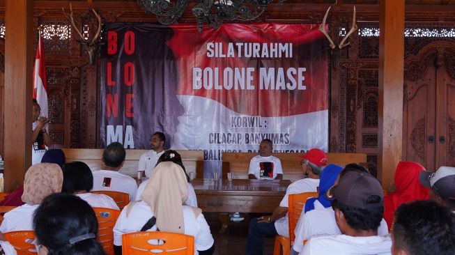 Gelar Konsolidasi di Banyumas Raya, Relawan Bolone Mase Bergerak untuk Gibran Pimpin Level Nasional